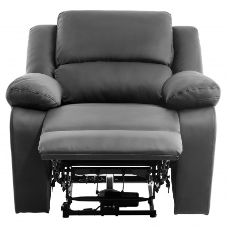 Elektryczny fotel relaksacyjny 9121EE z podnośnikiem PU