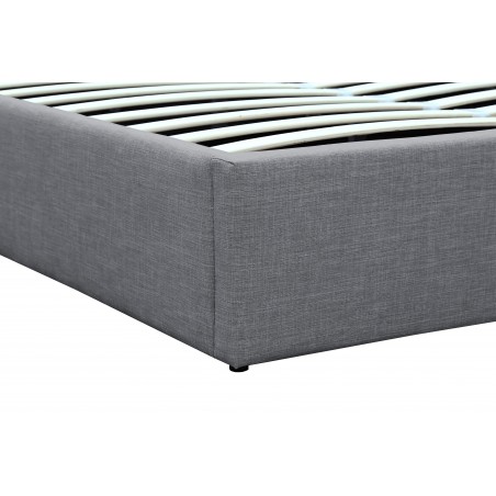 Estrutura de cama 1428G com almofadas de efeito de cabeceira