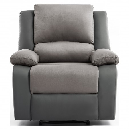 Cadeira de relaxamento manual de microfibra PU 9121