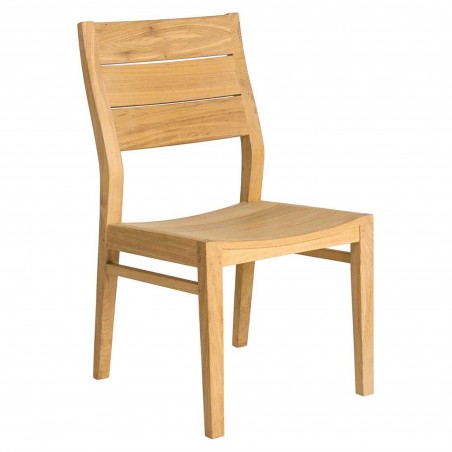 Cadeira com encosto alto Tivoli em roble
