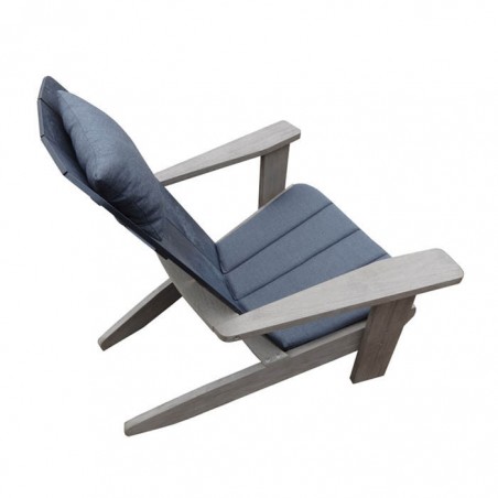 Cadeira Adirondack Copenhague com almofada