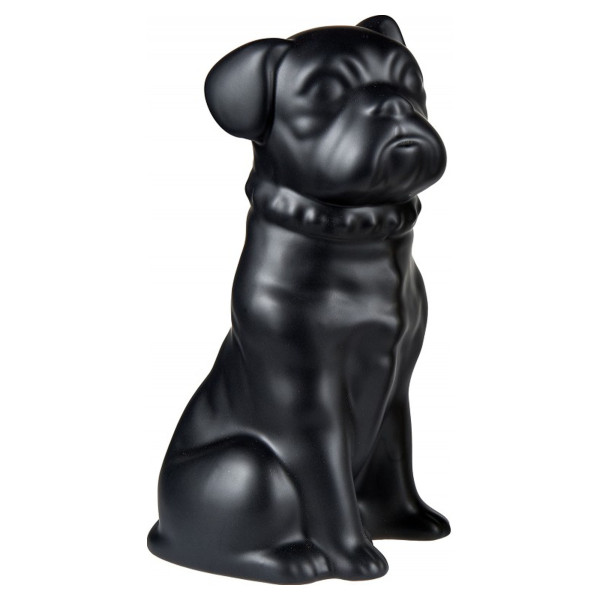 Escultura de cachorro sentado
