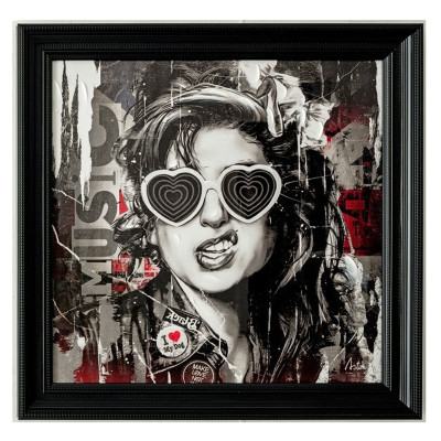 Pintura de Amy Winehouse