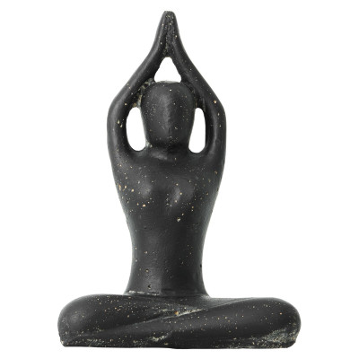 Escultura de senhora de ioga