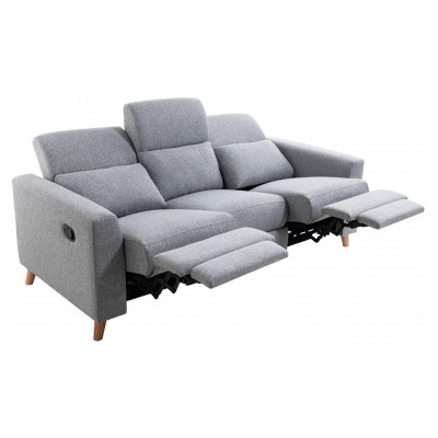 Canapea de relaxare electronică scandinavă Berkam 3 locuri