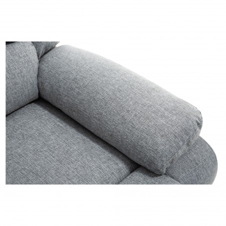 9121 Manuell 3-sits tyg avslappning soffa