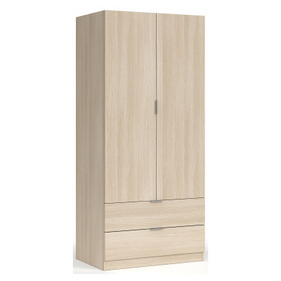 FOARM222 garderob garderob med 2 dörrar och 2 lådor