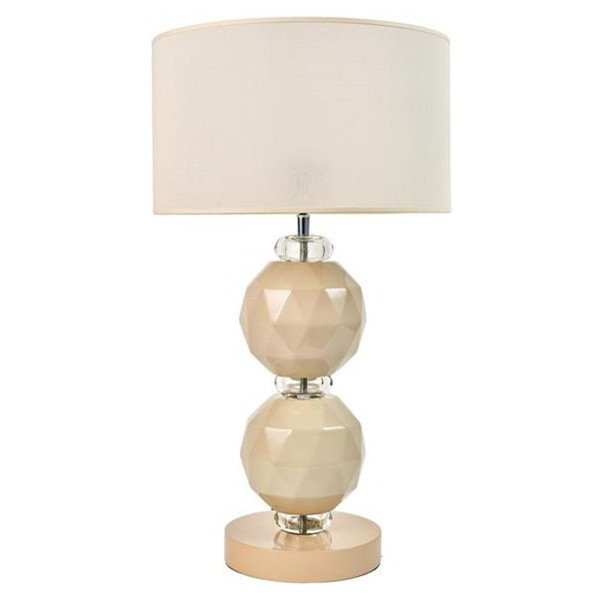 Cream ball lampa