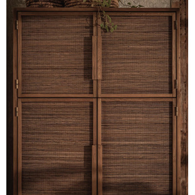Coco garderob med 4 dörrar och 1 låda