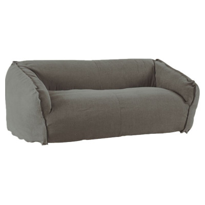 Giacomo 3-sits soffa i linne och bomull