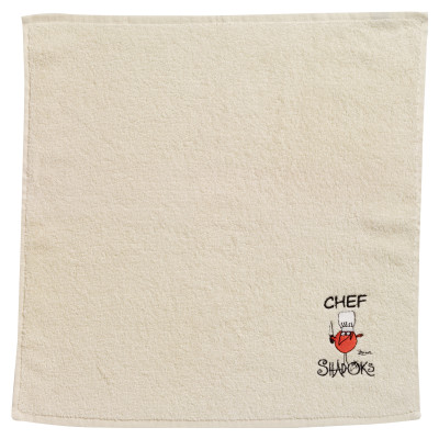 Chef Shadoks fyrkantig handduk