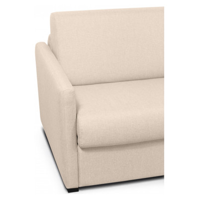 Alice 3-sedežni raztegljiv kavč ekspresni spalni sistem iz tkanine z vzmetnico 140x190