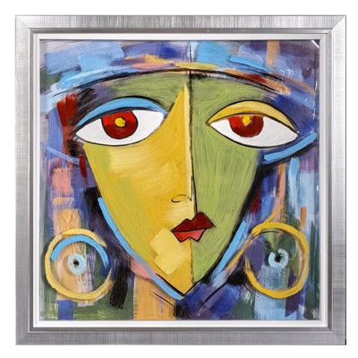 Slikanje na pleksi steklo Picasso portreti