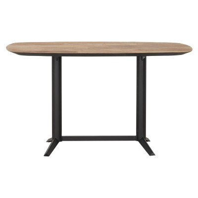 Barska miza iz lesa iz tikovine Soho