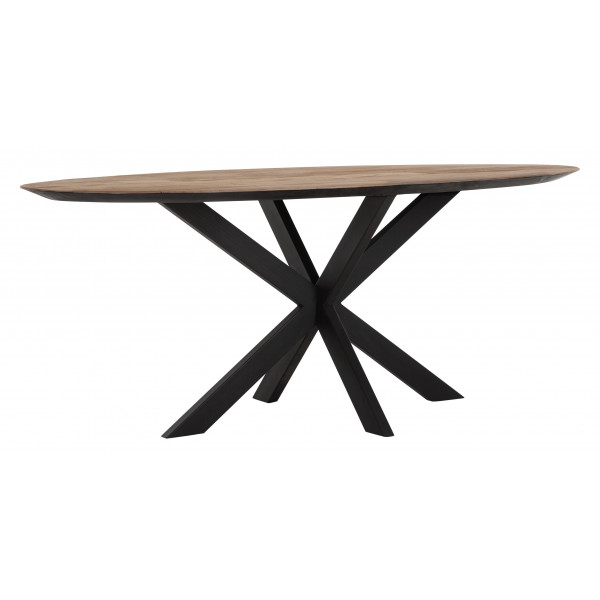 Oválny tvar Jedálenský stôl