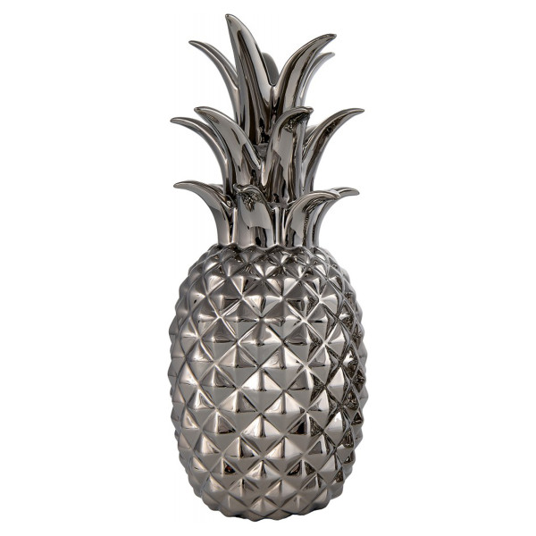 Chrómová socha ananásu